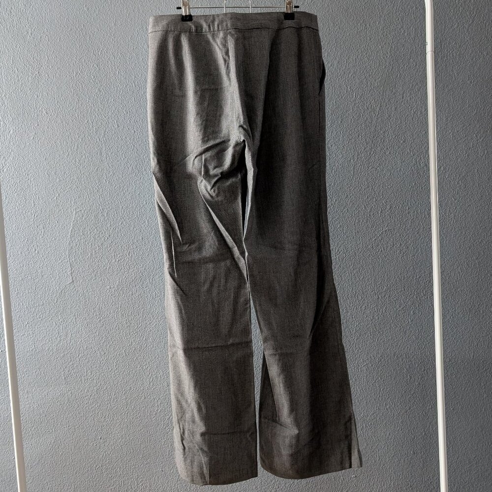 Women's Gray Banana Republic Wide Leg Trousers 2009 Sz 4 - Picture 2 of 9